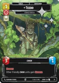 Teebo - Striped Hunter (Foil) - Homeworlds: Weekly Play Promos - Star Wars: Unlimited card