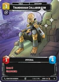 Trandoshan Collaborator (Foil) - Homeworlds: Weekly Play Promos - Star Wars: Unlimited card