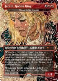 Jareth, Goblin King - Muxus, Goblin Grandee - Secret Lair Drop Series - Magic: The Gathering card