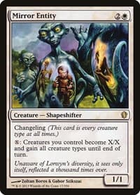 Mirror Entity - Commander 2013 - Magic: The Gathering card