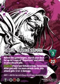 JP, Regal Businessman - Challenger Series: Street Fighter 6 - Series 2 - UniVersus card