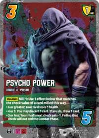 Psycho Power - Challenger Series: Street Fighter 6 - Series 2 - UniVersus card