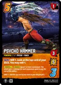Psycho Hammer - Challenger Series: Street Fighter 6 - Series 2 - UniVersus card