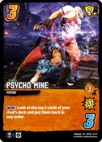 Psycho Mine - Challenger Series: Street Fighter 6 - Series 2 - UniVersus card
