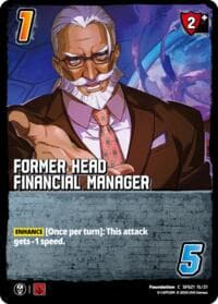 Former Head Financial Manager - Challenger Series: Street Fighter 6 - Series 2 - UniVersus card