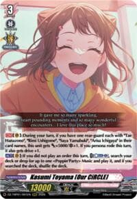 Kasumi Toyama [Our CiRCLE] - DZ-TBP01: BanG Dream! Girls Band Party! - Cardfight Vanguard card