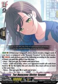 Tae Hanazono [Better Sound] - DZ-TBP01: BanG Dream! Girls Band Party! - Cardfight Vanguard card