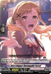 Arisa Ichigaya [Unstoppable Force!] - DZ-TBP01: BanG Dream! Girls Band Party! - Cardfight Vanguard card