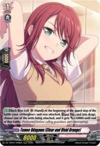 Tomoe Udagawa [Clear and Vivid Orange] - DZ-TBP01: BanG Dream! Girls Band Party! - Cardfight Vanguard card