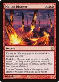 Molten Disaster - Commander 2013 - Magic: The Gathering card