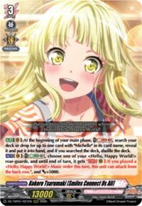 Kokoro Tsurumaki [Smiles Connect Us All] - DZ-TBP01: BanG Dream! Girls Band Party! - Cardfight Vanguard card