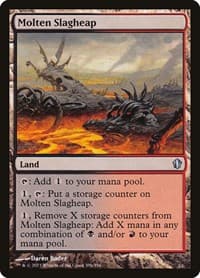 Molten Slagheap - Commander 2013 - Magic: The Gathering card