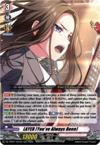 LAYER [You've Always Been] - DZ-TBP01: BanG Dream! Girls Band Party! - Cardfight Vanguard card