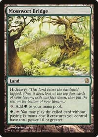 Mosswort Bridge - Commander 2013 - Magic: The Gathering card