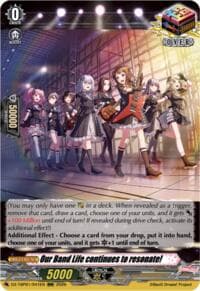 Our Band Life continues to resonate! - DZ-TBP01: BanG Dream! Girls Band Party! - Cardfight Vanguard card