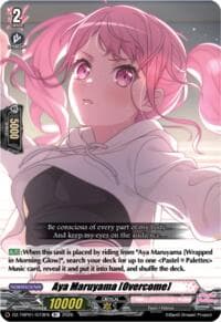 Aya Maruyama [Overcome] - DZ-TBP01: BanG Dream! Girls Band Party! - Cardfight Vanguard card