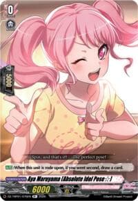 Aya Maruyama [Absolute Idol Pose] - DZ-TBP01: BanG Dream! Girls Band Party! - Cardfight Vanguard card