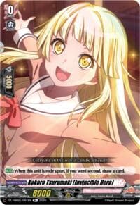 Kokoro Tsurumaki [Invincible Hero] - DZ-TBP01: BanG Dream! Girls Band Party! - Cardfight Vanguard card