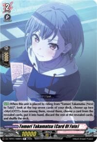 Tomori Takamatsu [Card Of Fate] - DZ-TBP01: BanG Dream! Girls Band Party! - Cardfight Vanguard card