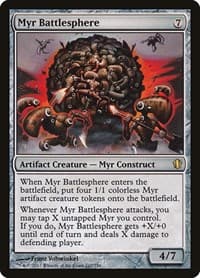 Myr Battlesphere - Commander 2013 - Magic: The Gathering card