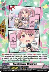 Irreplaceable Memories (C) - DZ-TBP01: BanG Dream! Girls Band Party! - Cardfight Vanguard card