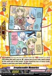 Irreplaceable Memories (E) - DZ-TBP01: BanG Dream! Girls Band Party! - Cardfight Vanguard card