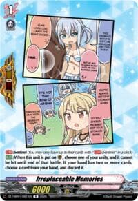 Irreplaceable Memories (F) - DZ-TBP01: BanG Dream! Girls Band Party! - Cardfight Vanguard card