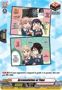 Accumulation of Time (F) - DZ-TBP01: BanG Dream! Girls Band Party! - Cardfight Vanguard card