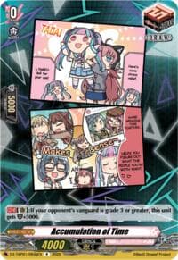 Accumulation of Time (G) - DZ-TBP01: BanG Dream! Girls Band Party! - Cardfight Vanguard card