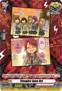 Thoughts Spun Out (B) - DZ-TBP01: BanG Dream! Girls Band Party! - Cardfight Vanguard card