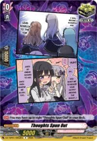 Thoughts Spun Out (D) - DZ-TBP01: BanG Dream! Girls Band Party! - Cardfight Vanguard card