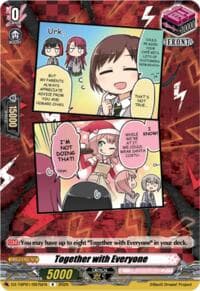 Together with Everyone (B) - DZ-TBP01: BanG Dream! Girls Band Party! - Cardfight Vanguard card