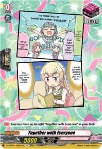 Together with Everyone (C) - DZ-TBP01: BanG Dream! Girls Band Party! - Cardfight Vanguard card