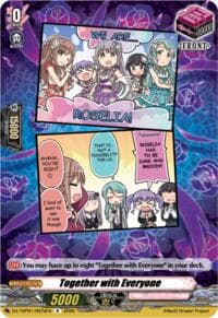 Together with Everyone (D) - DZ-TBP01: BanG Dream! Girls Band Party! - Cardfight Vanguard card