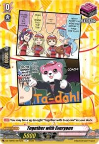Together with Everyone (E) - DZ-TBP01: BanG Dream! Girls Band Party! - Cardfight Vanguard card