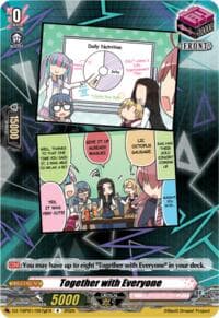 Together with Everyone (G) - DZ-TBP01: BanG Dream! Girls Band Party! - Cardfight Vanguard card