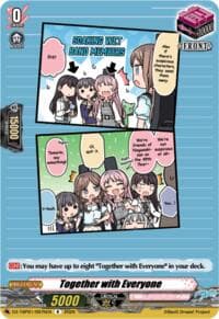 Together with Everyone (H) - DZ-TBP01: BanG Dream! Girls Band Party! - Cardfight Vanguard card