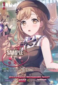Arisa Ichigaya [Unstoppable Force!] (GBPR+) - DZ-TBP01: BanG Dream! Girls Band Party! - Cardfight Vanguard card