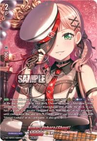 Himari Uehara [Shout] (GBPR+) - DZ-TBP01: BanG Dream! Girls Band Party! - Cardfight Vanguard card