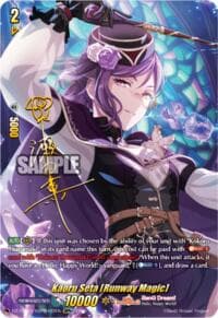 Kaoru Seta [Runway Magic] (GBPR+) - DZ-TBP01: BanG Dream! Girls Band Party! - Cardfight Vanguard card