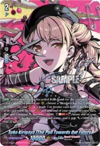 Toko Kirigaya [Drawing the Future Closer] (GBPR+) - DZ-TBP01: BanG Dream! Girls Band Party! - Cardfight Vanguard card