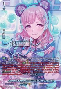 Nanami Hiromachi [Call of the Secret!] (GBPR+) - DZ-TBP01: BanG Dream! Girls Band Party! - Cardfight Vanguard card