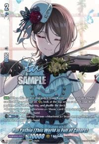 Rui Yashio [This World is Full of Colors] (GBPR+) - DZ-TBP01: BanG Dream! Girls Band Party! - Cardfight Vanguard card