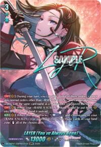 LAYER [You've Always Been] (GBPR+) - DZ-TBP01: BanG Dream! Girls Band Party! - Cardfight Vanguard card