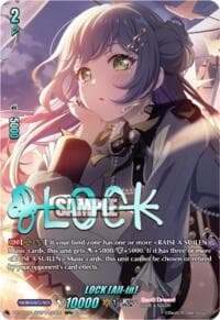 LOCK [All-in] (GBPR+) - DZ-TBP01: BanG Dream! Girls Band Party! - Cardfight Vanguard card
