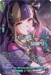 PAREO [A Morning That Changed It All] (GBPR+) - DZ-TBP01: BanG Dream! Girls Band Party! - Cardfight Vanguard card