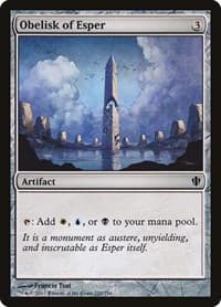 Obelisk of Esper - Commander 2013 - Magic: The Gathering card