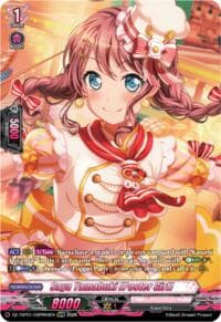 Saya Yamabuki [Poster Girl] (GBPR) - DZ-TBP01: BanG Dream! Girls Band Party! - Cardfight Vanguard card