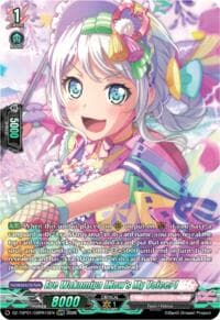 Eve Wakamiya [How's My Voice?] (GBPR) - DZ-TBP01: BanG Dream! Girls Band Party! - Cardfight Vanguard card
