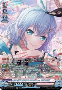 Mashiro Kurata [Fallin -] Wonder] (GBPR) - DZ-TBP01: BanG Dream! Girls Band Party! - Cardfight Vanguard card